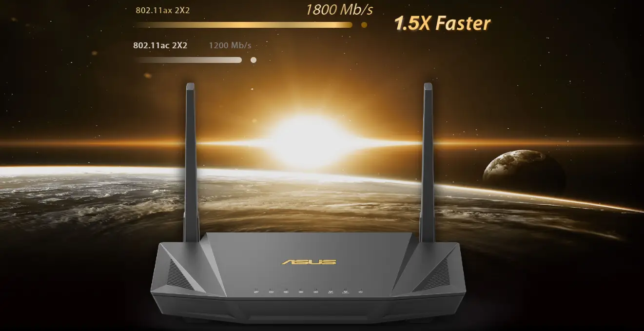 ASUS RT-AX56U router Wi-Fi 6